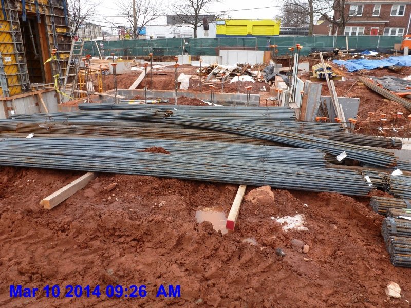 Rebar delivery Facing West (800x600)